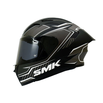CASCO INTEGRAL SMK STELLAR ADOX MA266 NEGRO MATE+GRIS